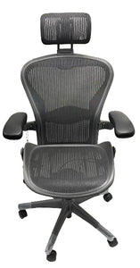 Classic Fully Loaded Lumbar Support Aeron Chair With Headrest